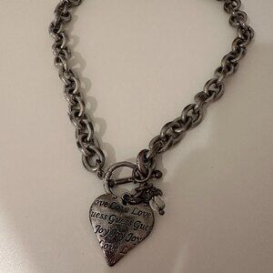 GUESS Silver Necklace